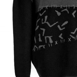 WEI1 Abstract Longline Jumper Clothing 17 WEI1 Abstract Longline Jumper Clothing