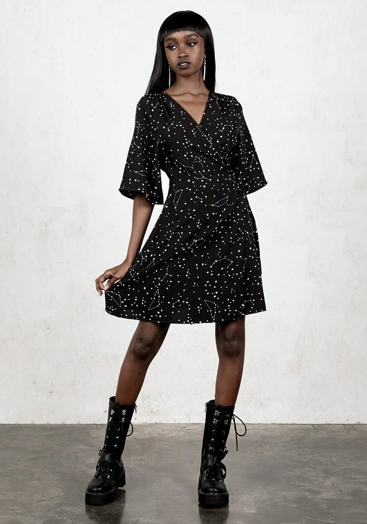 MET1 Women Celestial Kimono Dress 3 MET1 Women Celestial Kimono Dress