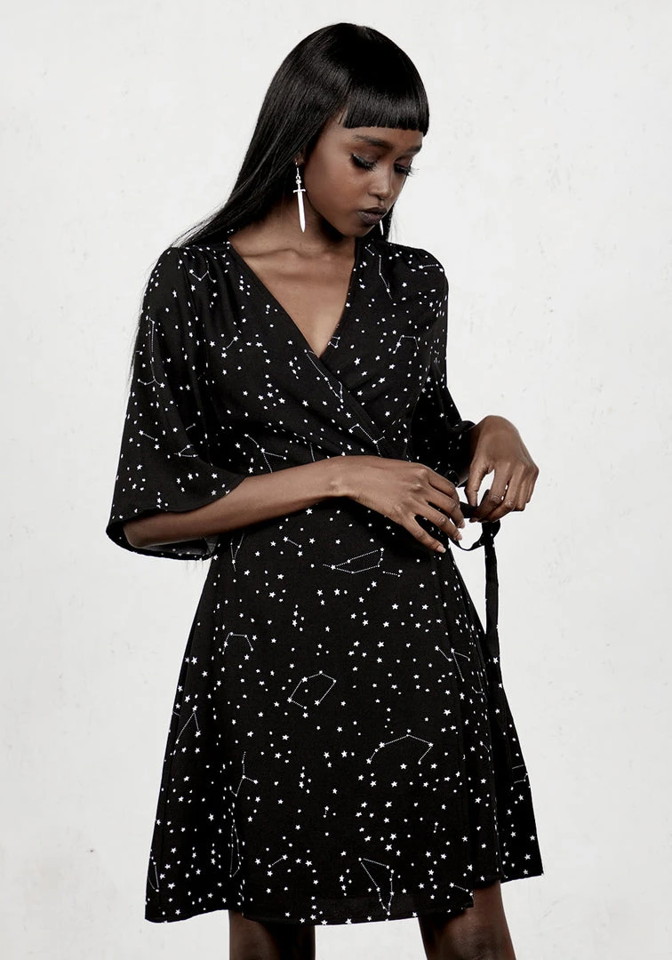 MET1 Women Celestial Kimono Dress 4 MET1 Women Celestial Kimono Dress