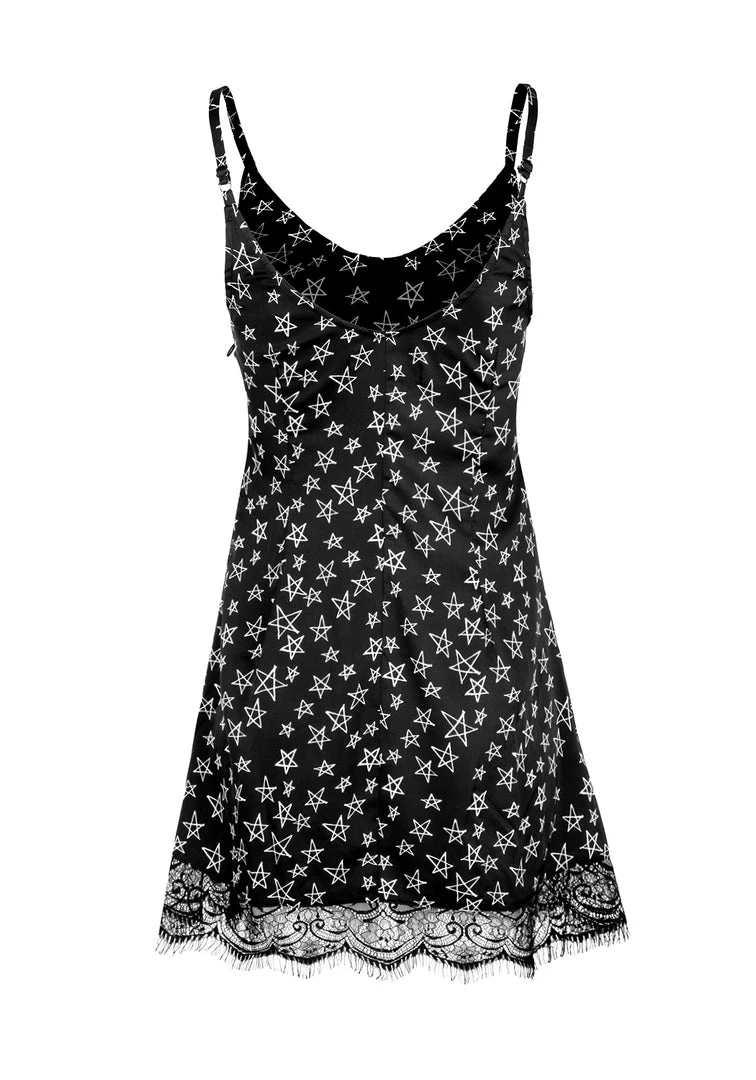 MET1 Hallow Lace Trim Slip Dress 10 MET1 Hallow Lace Trim Slip Dress