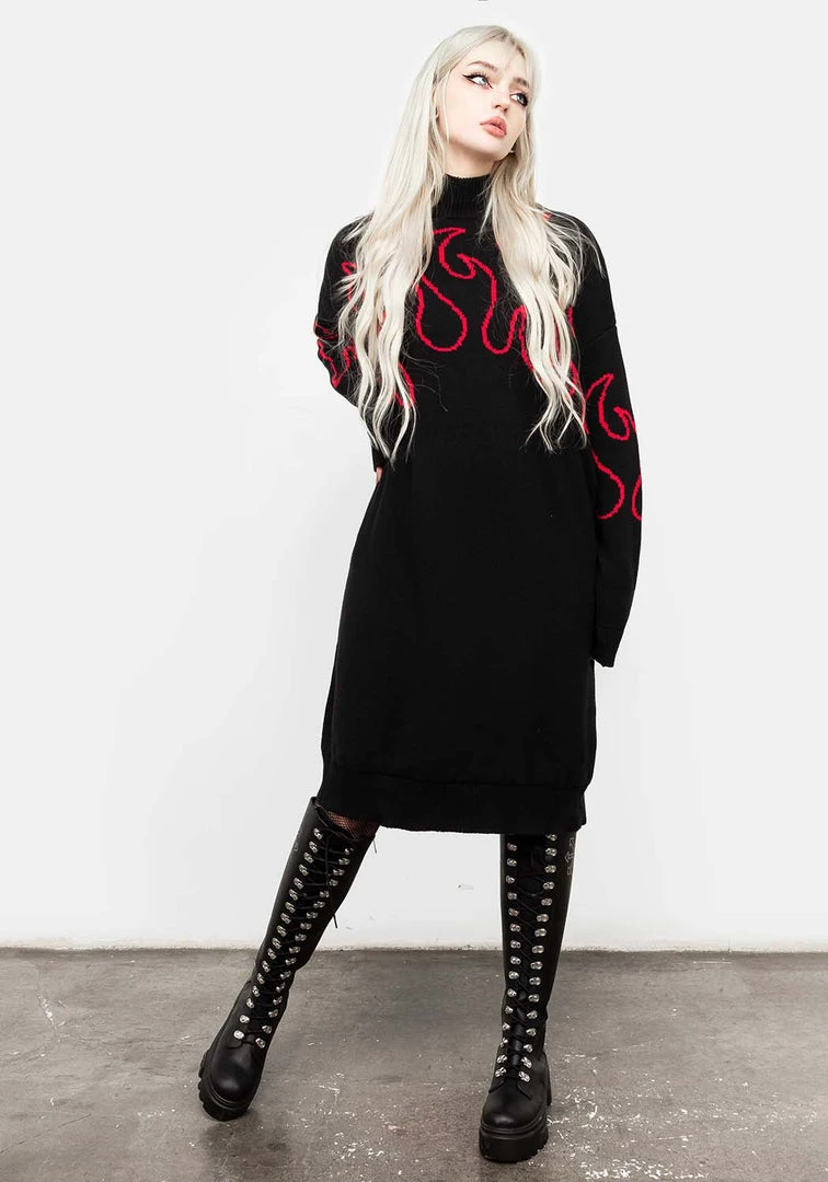 WEI1 Clothing Blaze Oversized Jumper Dress 6 WEI1 Clothing Blaze Oversized Jumper Dress