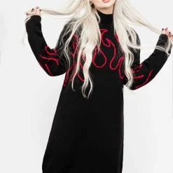 WEI1 Clothing Blaze Oversized Jumper Dress