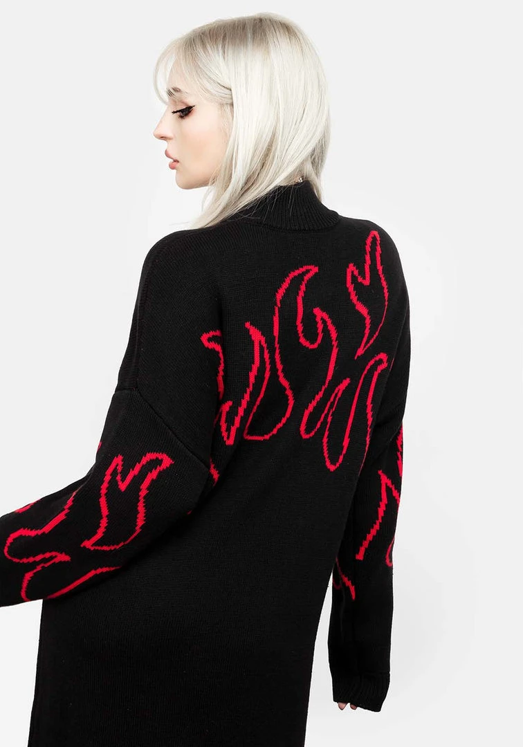 WEI1 Clothing Blaze Oversized Jumper Dress 5 WEI1 Clothing Blaze Oversized Jumper Dress