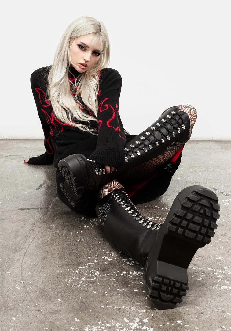 WEI1 Clothing Blaze Oversized Jumper Dress 7 WEI1 Clothing Blaze Oversized Jumper Dress