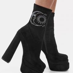 Cheap Disturbia Store 29 CHI1 SOL SOCK PLATFORM BOOTS Footwear
