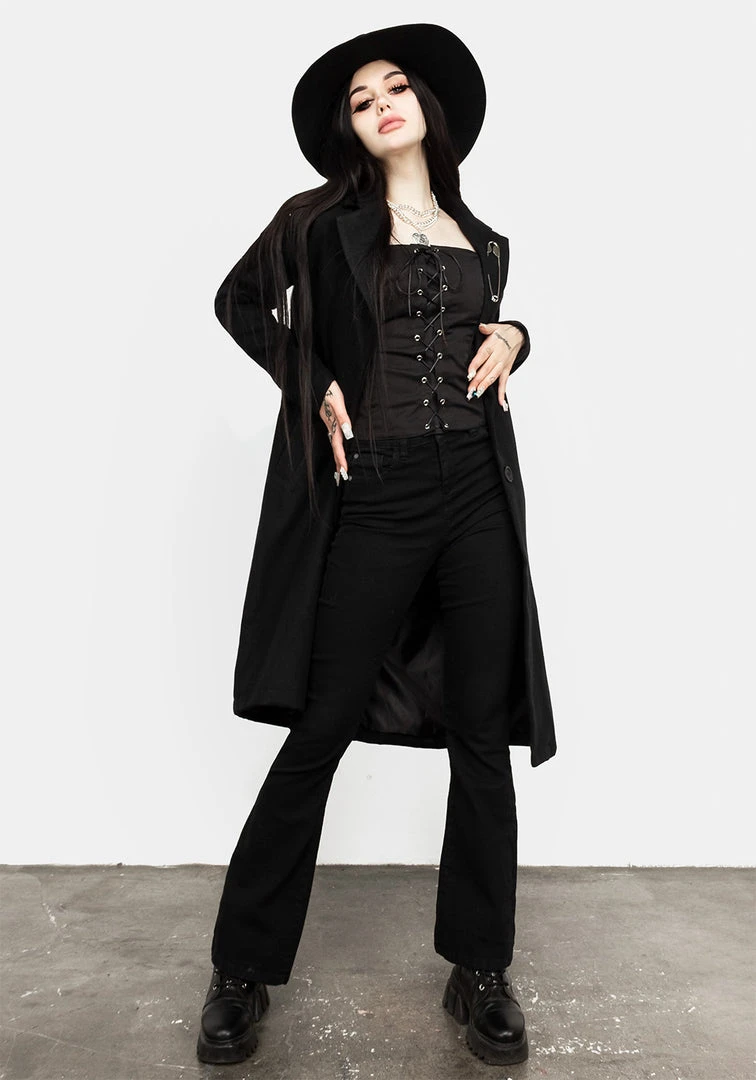 CHI1 Coming Soon MORTICIA LACE-UP CORSET 5 CHI1 Coming Soon MORTICIA LACE-UP CORSET