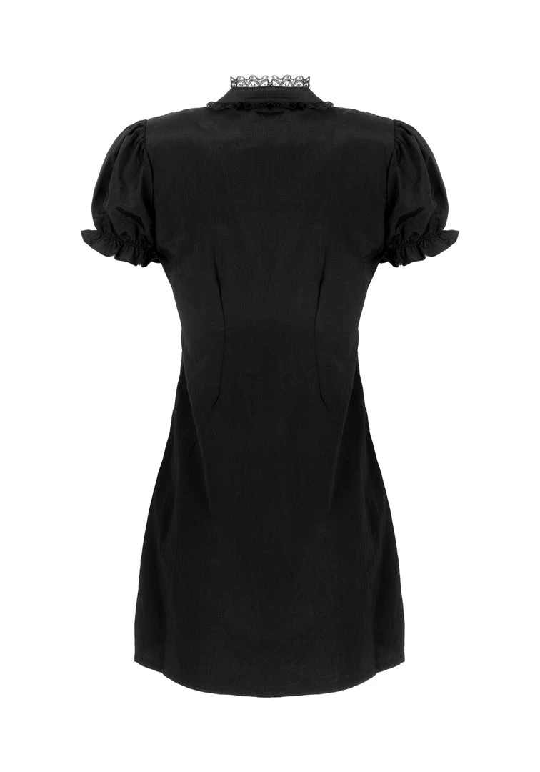 CHI1 Clothing SECRETS PINTUCK PANELLED MINI DRESS 13 CHI1 Clothing SECRETS PINTUCK PANELLED MINI DRESS