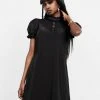 CHI1 Clothing SECRETS PINTUCK PANELLED MINI DRESS 2 CHI1 Clothing SECRETS PINTUCK PANELLED MINI DRESS
