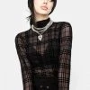 CHI1 Buffy Check Mesh Top 2 CHI1 Buffy Check Mesh Top