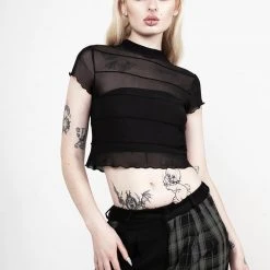 DDS1 Stygian Mesh Stripe Tee Clothing 11 DDS1 Stygian Mesh Stripe Tee Clothing