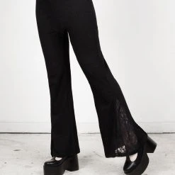 DDS1 Libertina Lace Panel Flares Clothing 17 DDS1 Libertina Lace Panel Flares Clothing