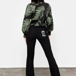 DEN1 Clothing Bless This Mess Denim Flares 10 DEN1 Clothing Bless This Mess Denim Flares