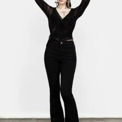 DEN1 Clothing Bless This Mess Denim Flares 13 DEN1 Clothing Bless This Mess Denim Flares