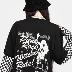 DMT1 Punkwitch Oversized Top 17 DMT1 Punkwitch Oversized Top
