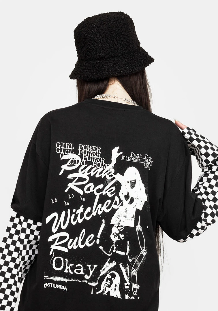 DMT1 Punkwitch Oversized Top 8 DMT1 Punkwitch Oversized Top
