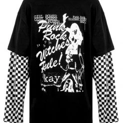 DMT1 Punkwitch Oversized Top 21 DMT1 Punkwitch Oversized Top