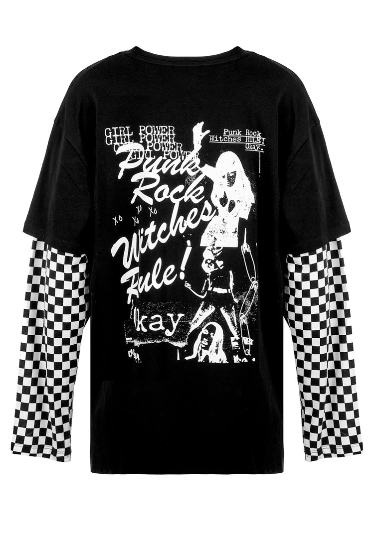 DMT1 Punkwitch Oversized Top 12 DMT1 Punkwitch Oversized Top