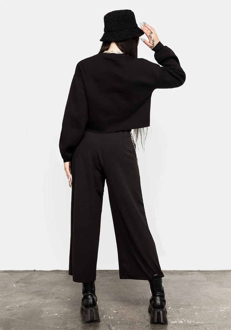 DMT1 Demons Crop Sweat Top 7 DMT1 Demons Crop Sweat Top