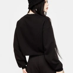 DMT1 Demons Crop Sweat Top 13 DMT1 Demons Crop Sweat Top