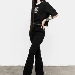 DMT1 Clothing Muse Boxy Crop Top