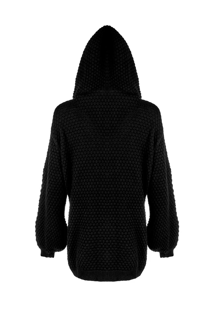 HIG1 Druid Knit Oversized Hoody Clothing 11 HIG1 Druid Knit Oversized Hoody Clothing