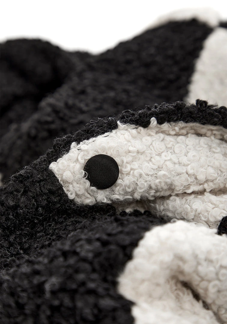 JAB1 Clothing Dreamtime Checkerboard Teddy Coat 12 JAB1 Clothing Dreamtime Checkerboard Teddy Coat