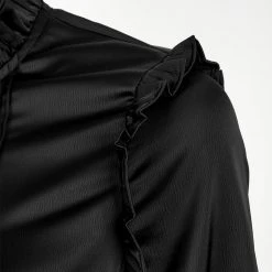 LVT1 Obsession Pintuck Ruffle Jumpsuit Clothing