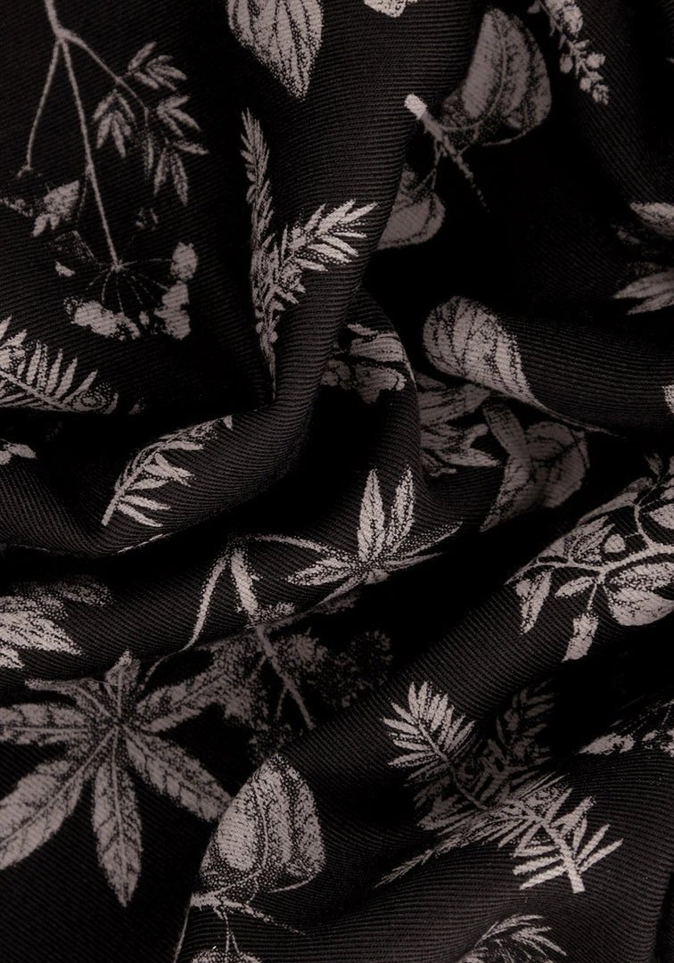 LVT1 Poisonous Plant Puff Sleeve Midi Dress 12 LVT1 Poisonous Plant Puff Sleeve Midi Dress