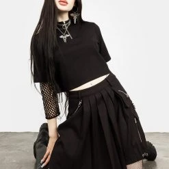 LVT1 APOCALYPSE CARGO MINI SKIRT Clothing