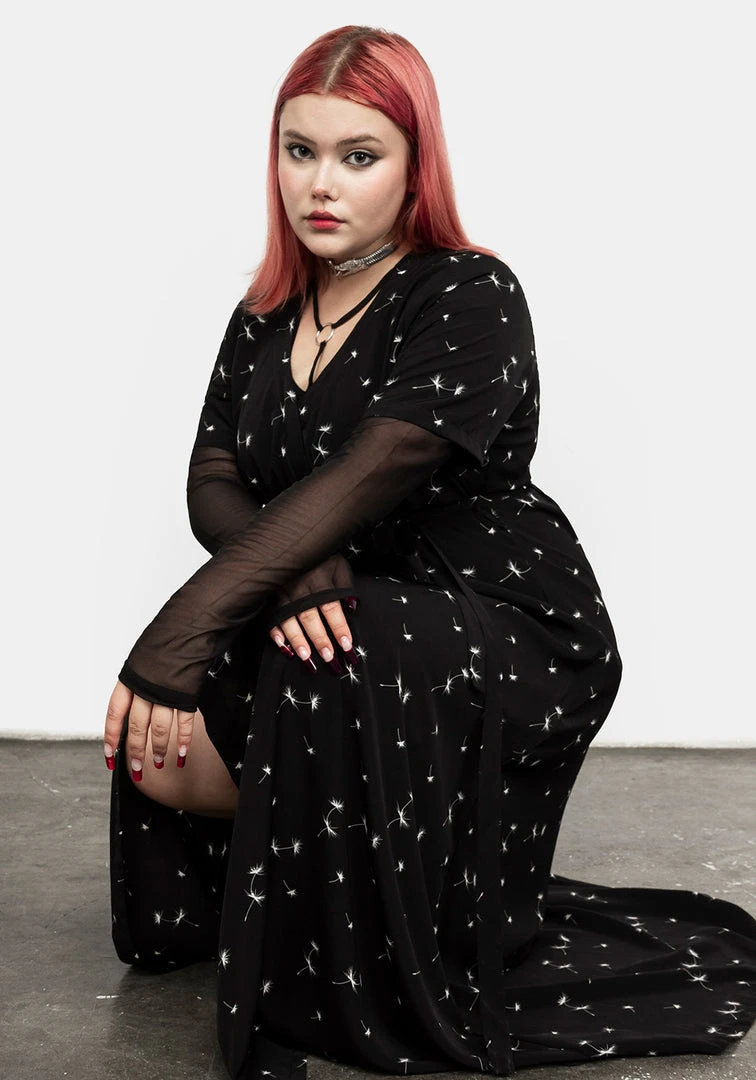 MET1 Clothing Blithe Maxi Wrap Floral Dress 7 MET1 Clothing Blithe Maxi Wrap Floral Dress