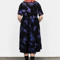 MET1 Clothing Purple Rain Midi Skater Dress 13 MET1 Clothing Purple Rain Midi Skater Dress