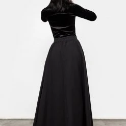 MET1 Haunted Midaxi Herringbone Skirt Women 13 MET1 Haunted Midaxi Herringbone Skirt Women