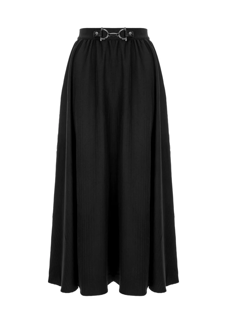 MET1 Haunted Midaxi Herringbone Skirt Women 8 MET1 Haunted Midaxi Herringbone Skirt Women