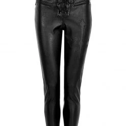 MET1 Slain Faux Leather Pants