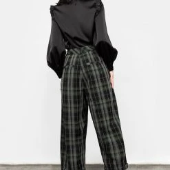 MET1 Bittersweet Check Pants Women