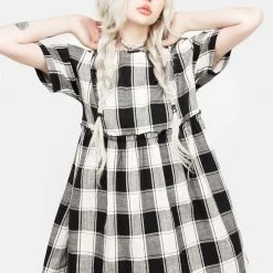 MET1 Clothing Shirley Ruffle Skater Dress 18 MET1 Clothing Shirley Ruffle Skater Dress