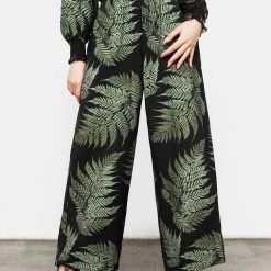 MET1 Coming Soon Fern Flowy Trousers