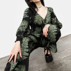 MET1 Coming Soon Fern Flowy Trousers