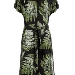 MET1 Fern Midi Shirt Dress Women