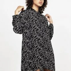 MET1 Clothing HYPATIA SHIRT DRESS