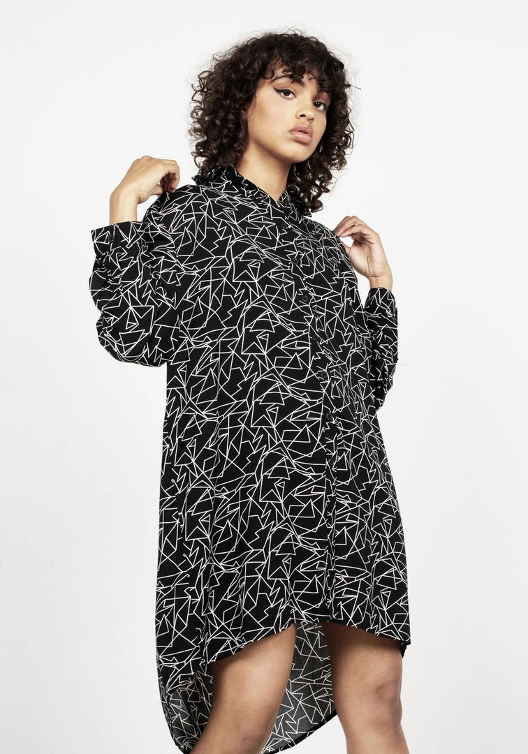 MET1 Clothing HYPATIA SHIRT DRESS 3 MET1 Clothing HYPATIA SHIRT DRESS
