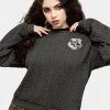 MET1 Glimfeather Varsity Sweatshirt Clothing