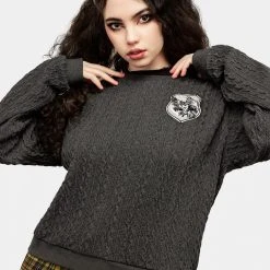 MET1 Glimfeather Varsity Sweatshirt Clothing