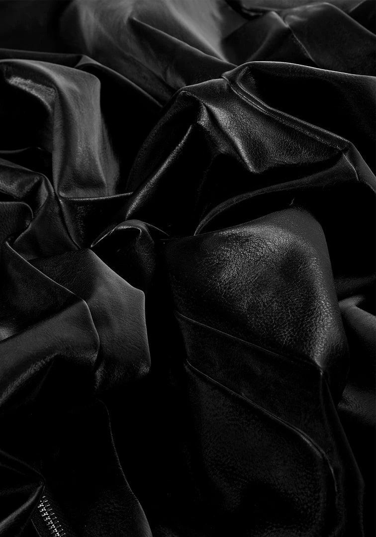 ORI1 Aureole Faux Leather Blazer 13 ORI1 Aureole Faux Leather Blazer