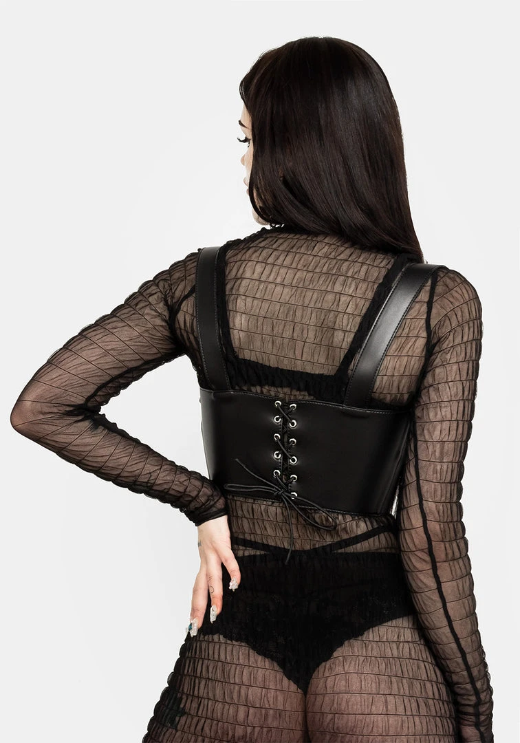 YHU1 Exorcism Double Belt Harness 6 YHU1 Exorcism Double Belt Harness