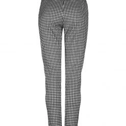 MET1 Martha Gingham Tapered Trousers