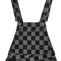 JB1 KERB DENIM SHORT DUNGAREES