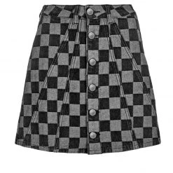 JB1 KERB A-LINE DENIM MINI SKIRT 23 JB1 KERB A-LINE DENIM MINI SKIRT