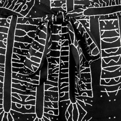 LVT1 Runes Wide Leg Trousers