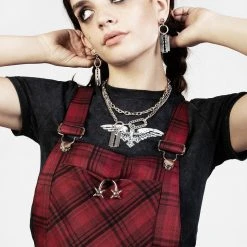 LVT1 Women Ferreira Mom Dungarees